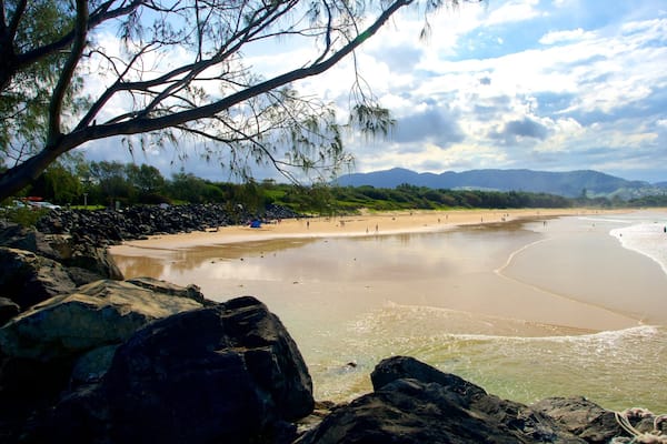Park Beach showing a beach and general coastal views