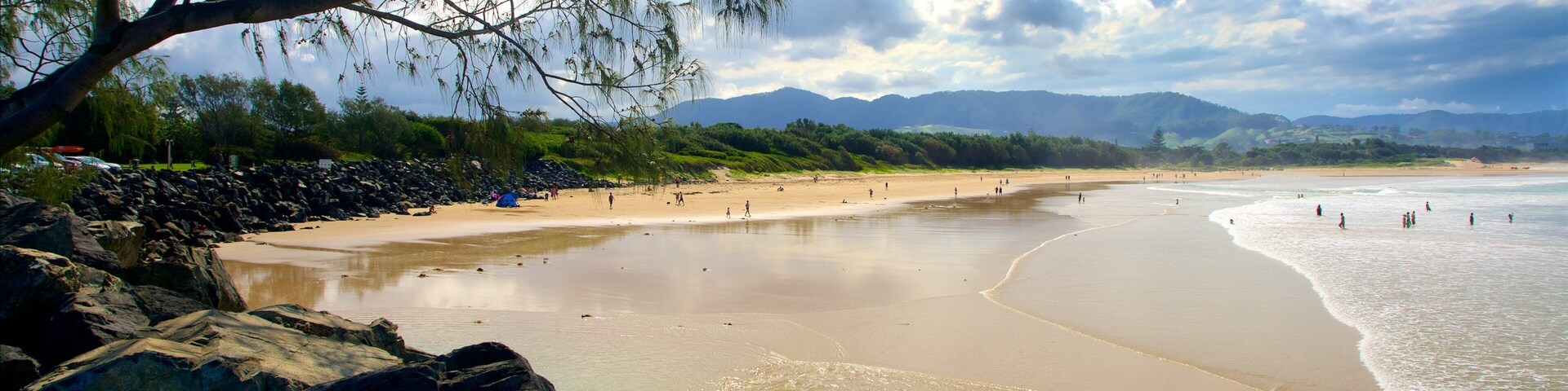 Park Beach showing a beach and general coastal views