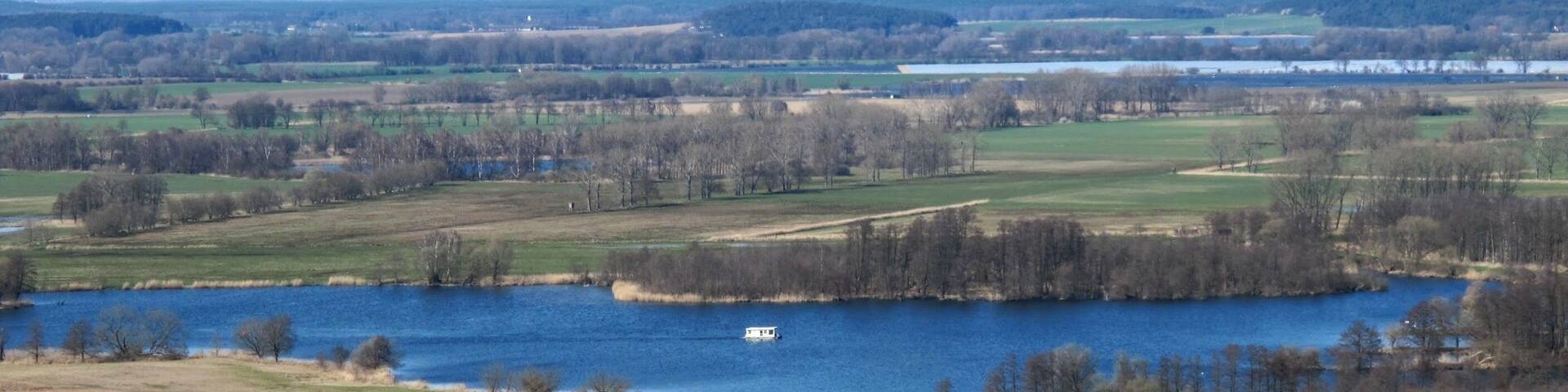 The view from the tower on the Gotzer Berg.