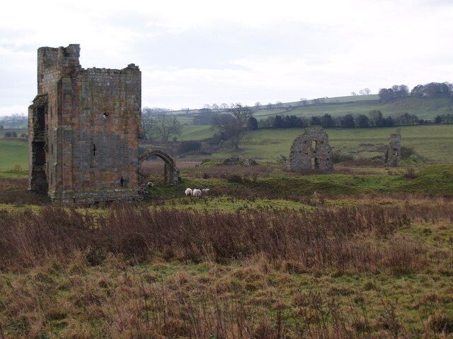 Remains of Ravensworth Castle