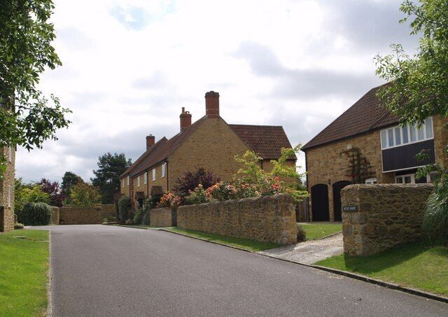 Lower Farm, Over Compton The farm buildings have been transformed into a charming little housing estate on the north edge of the village.