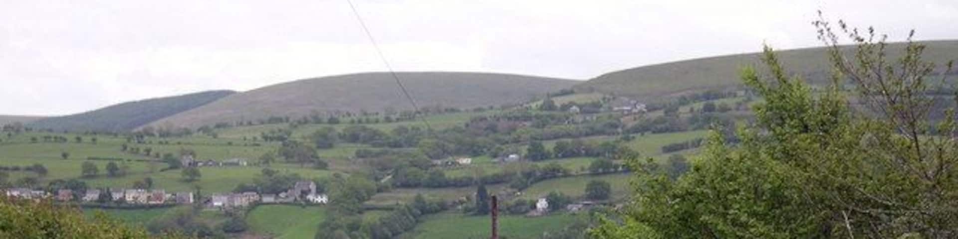 Road to Plas Mawr from Plas Uchaf