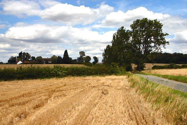 Crooks Hall, Boyton End This farm is situated at the end of a no through road.