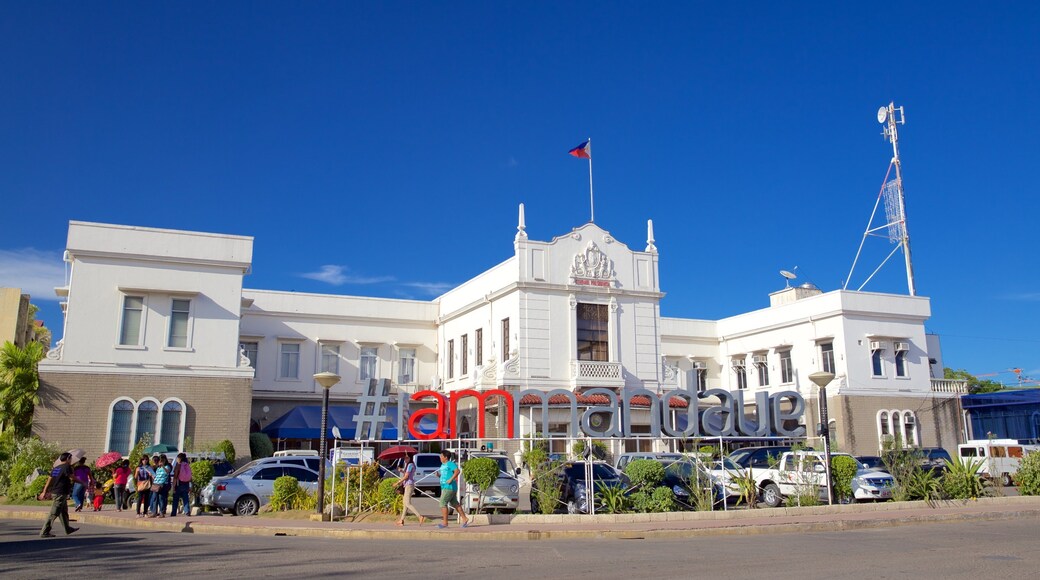 Cebu Island showing signage and street scenes