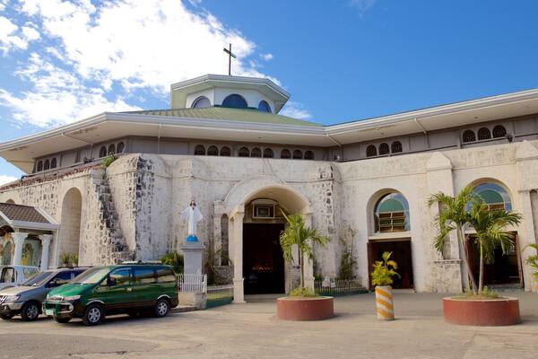 Cebu Island welches beinhaltet Kirche oder Kathedrale, historische Architektur und religiöse Aspekte