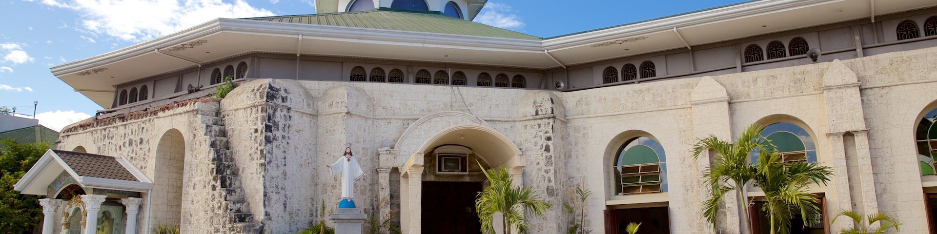 Ilha de Cebu caracterizando aspectos religiosos, uma igreja ou catedral e arquitetura de patrimônio