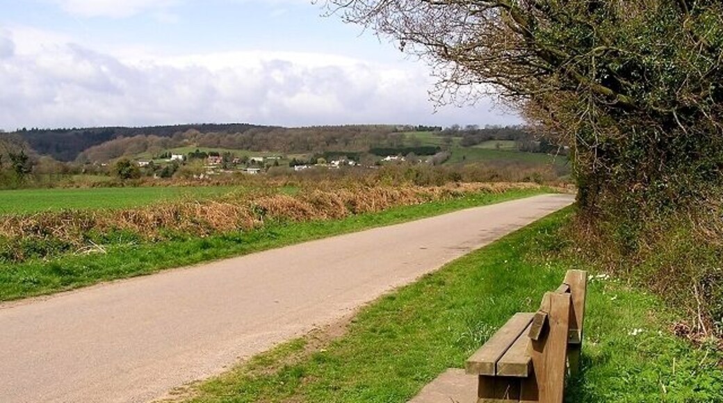 Towards Woolaston Woodside The seat is dedicated to ......