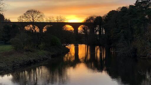 Browney lane is just by Sunderland Bridge. A wonderful discovery just off the A167 Outside Durham city Caught the late afternoon autumn sun. The walk takes you through sheep fields and woodlands alongside Croxdale Beck and the river Wear