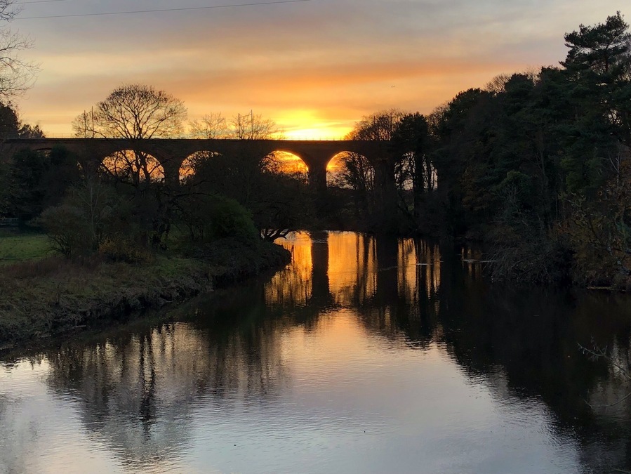 Browney lane is just by Sunderland Bridge. A wonderful discovery just off the A167 Outside Durham city Caught the late afternoon autumn sun. The walk takes you through sheep fields and woodlands alongside Croxdale Beck and the river Wear