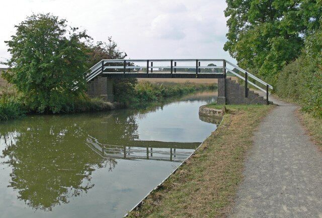 Foxton stepbridge Crossing the Market Harborough Arm of the Grand Union Canal in Leicestershire.