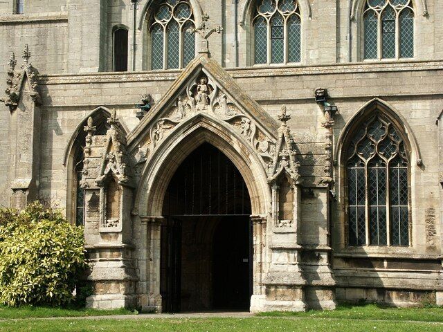 St Andrew, Heckington Entrance porch.