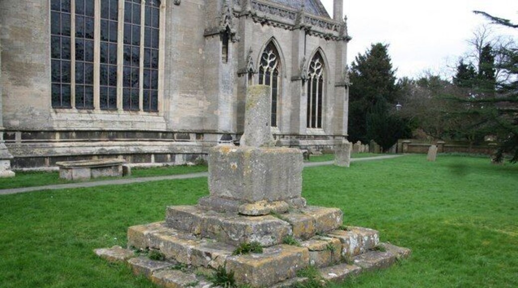 Churchyard Cross Base of a medieval cross in St.Andrew's churchyard