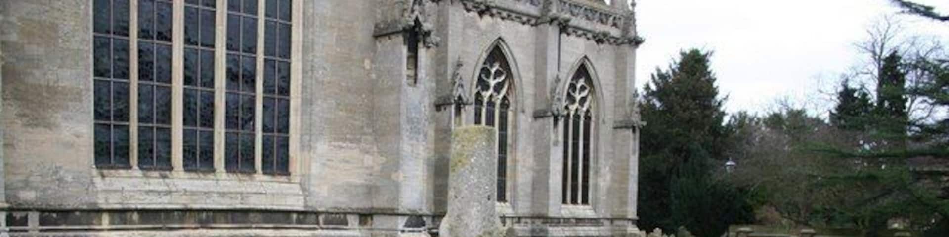 Churchyard Cross Base of a medieval cross in St.Andrew's churchyard