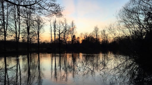 One of the small lakes on the beautiful Groombridge Place estate. Visit the Crown Inn in the village, sit outside and watch the world go by.