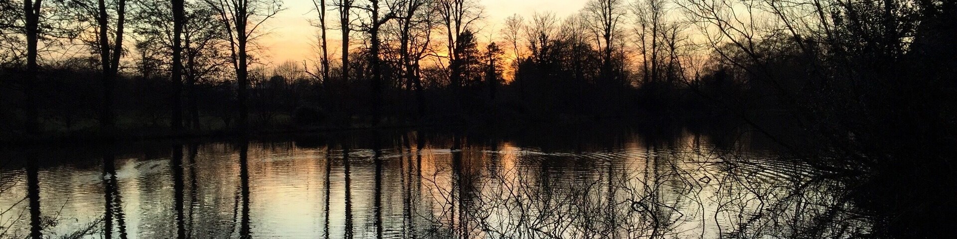 One of the small lakes on the beautiful Groombridge Place estate. Visit the Crown Inn in the village, sit outside and watch the world go by.