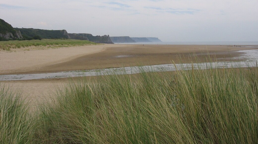 Great Tor and Three Cliffs from Nicholaston