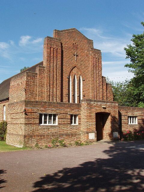 Ickenham United Reformed Church, Swakeleys Road. This church opened in 1936