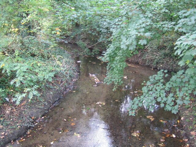 River Pinn in Ickenham The River Pinn is a tributary of the River Colne and is viewed here looking downstream from the Swakeleys Drive road bridge.