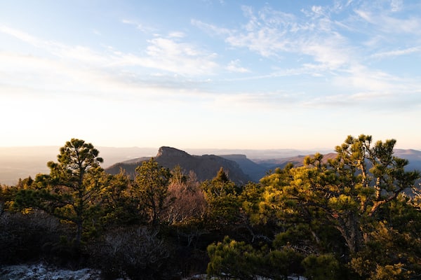 Sunrise at the Linville Gorge, North Carolina