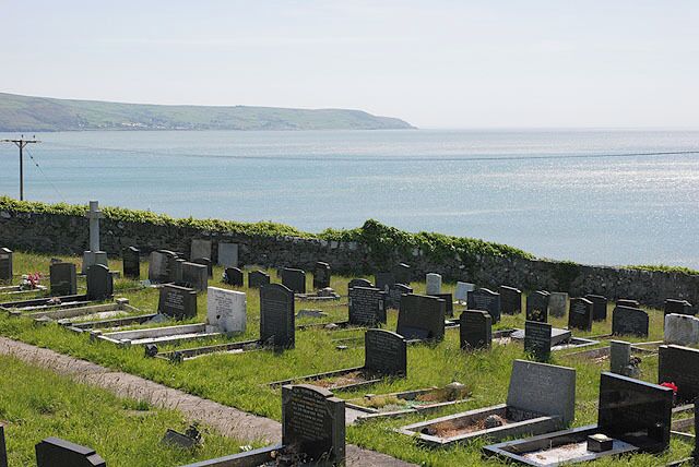 Graveyard at Llanaber