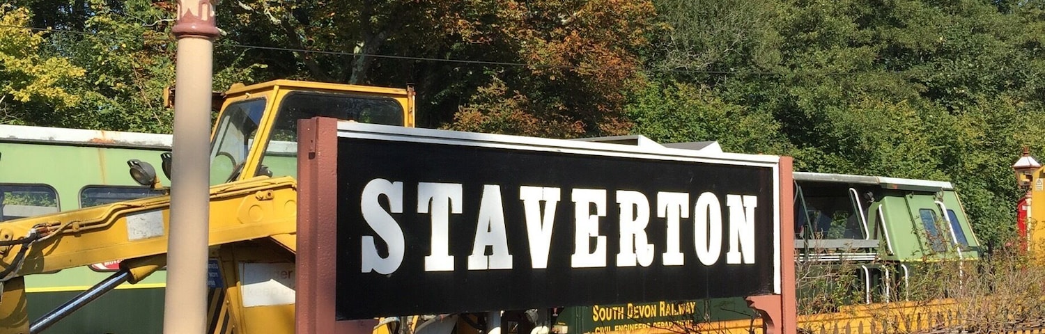 Taken on the South Devon Railway at Staverton station between Buckfastleigh & Totnes