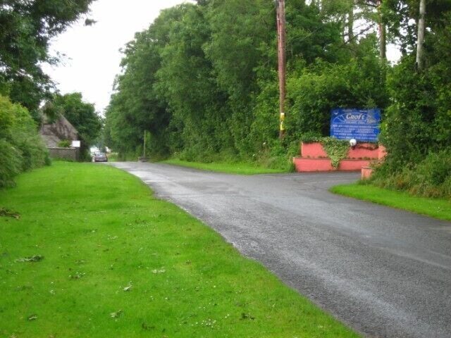 Croft caravan site Caravan site on the lane from Templeton to Reynalton.
