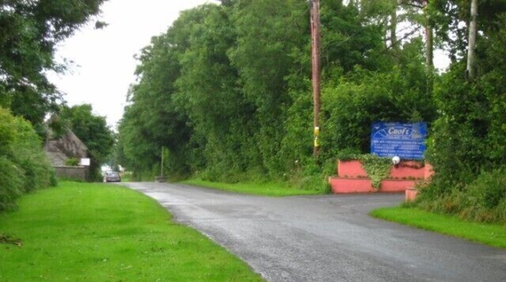Croft caravan site Caravan site on the lane from Templeton to Reynalton.