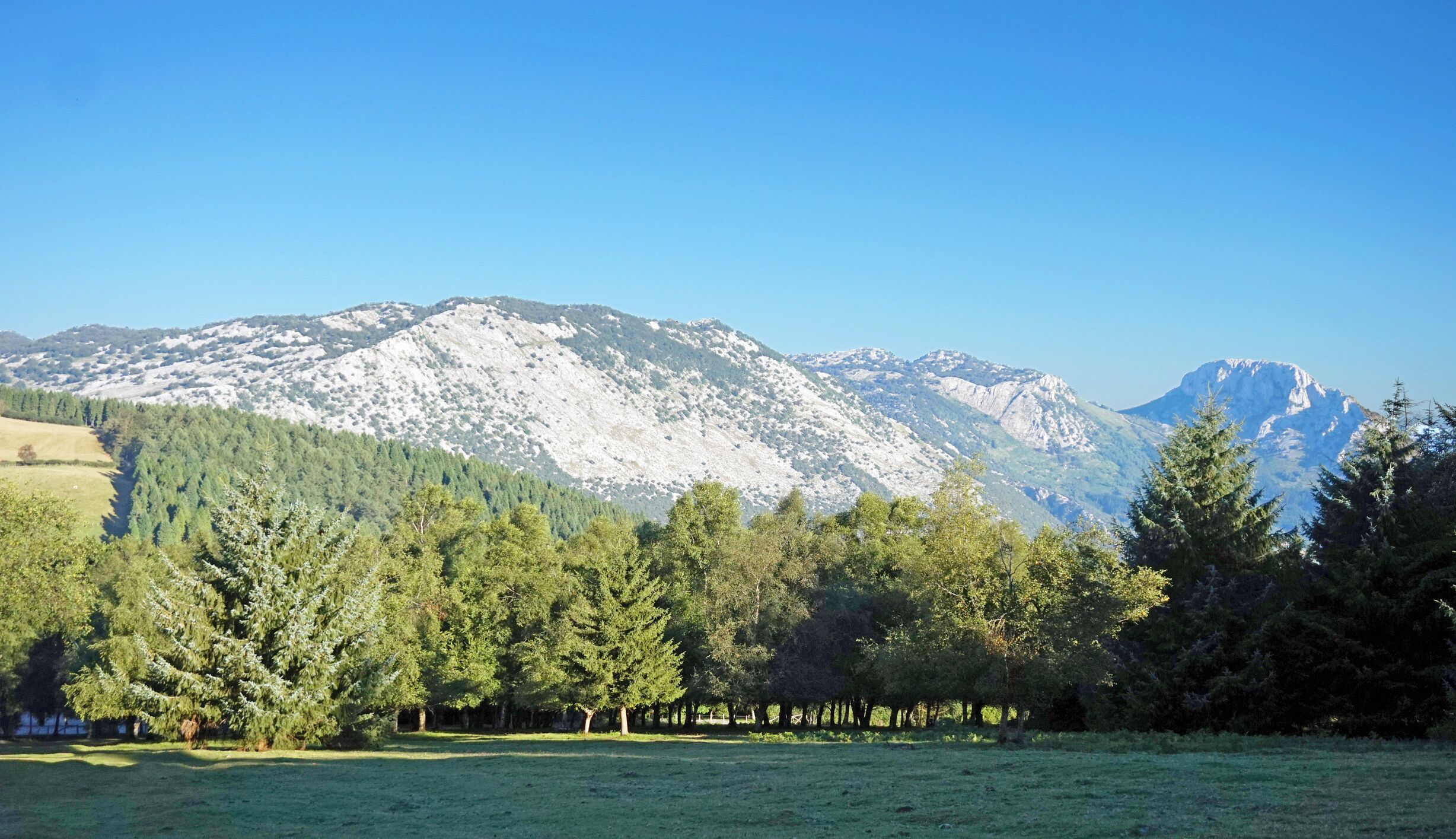 Mountains in Urkiola Natural Park. Basque Country, Spain.