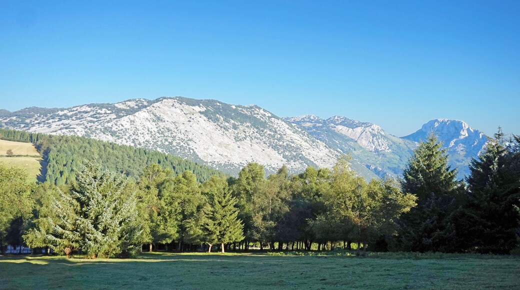 Mountains in Urkiola Natural Park. Basque Country, Spain.