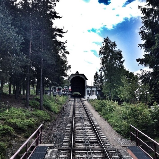 Lichtenhain Cable Car Train Station