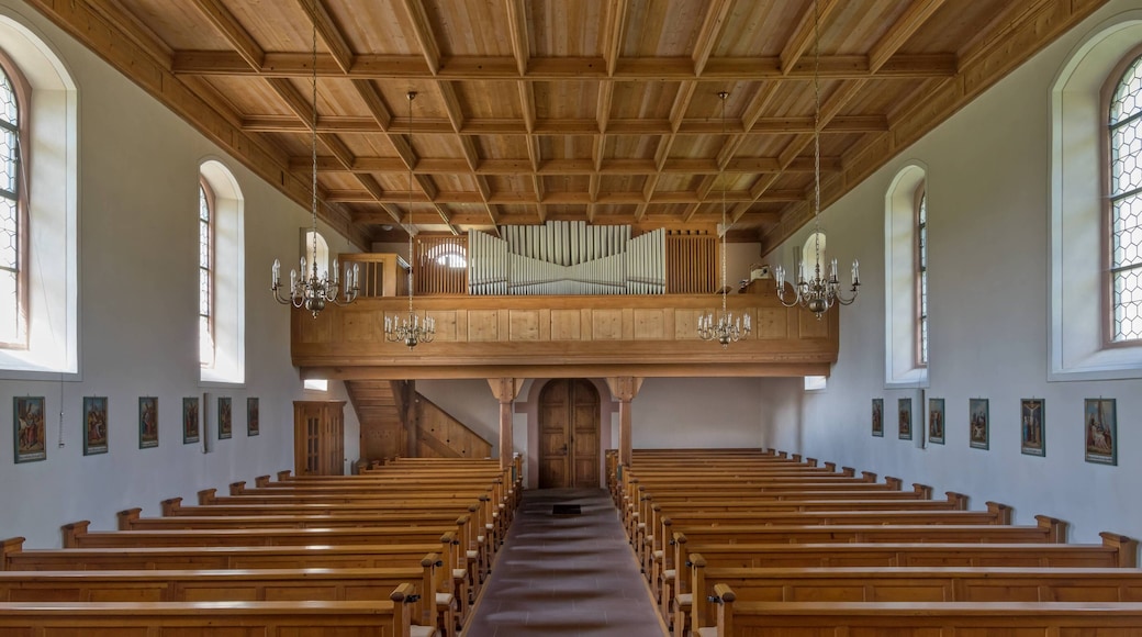 St. Andreas in Furtwangen Neukirch Blick zum Haupteingang
