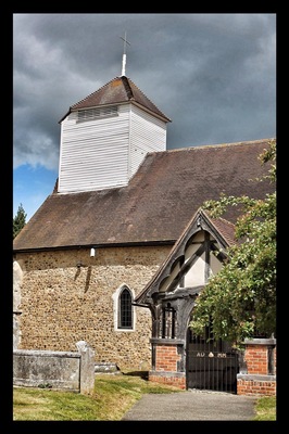 Traditional Anglo-Saxon era church in Little Clacton village.