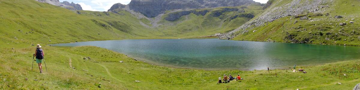 du refuge de Rosuel au lac de la Plagne