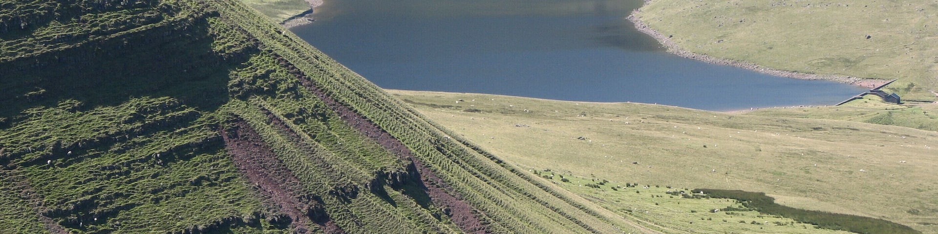 A larger view of the lake
