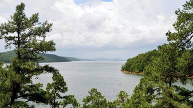 My husband, friends and I planned our annual camping trip. Lake Ouachita State Park was this years park of choice. Its located about an hour and a half outside Little Rock. This is photo was taken from the Point 50 Overlook on the Caddo Bend Trail. #waterlust