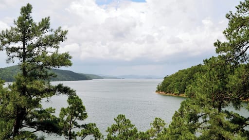 My husband, friends and I planned our annual camping trip. Lake Ouachita State Park was this years park of choice. Its located about an hour and a half outside Little Rock. This is photo was taken from the Point 50 Overlook on the Caddo Bend Trail. #waterlust