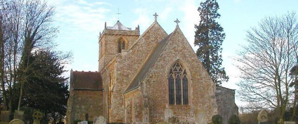 Dodford. Church of St Mary The Virgin overlooks this small Village