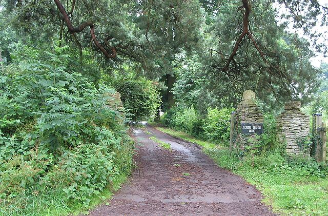 Driveway to Great Giles Farm