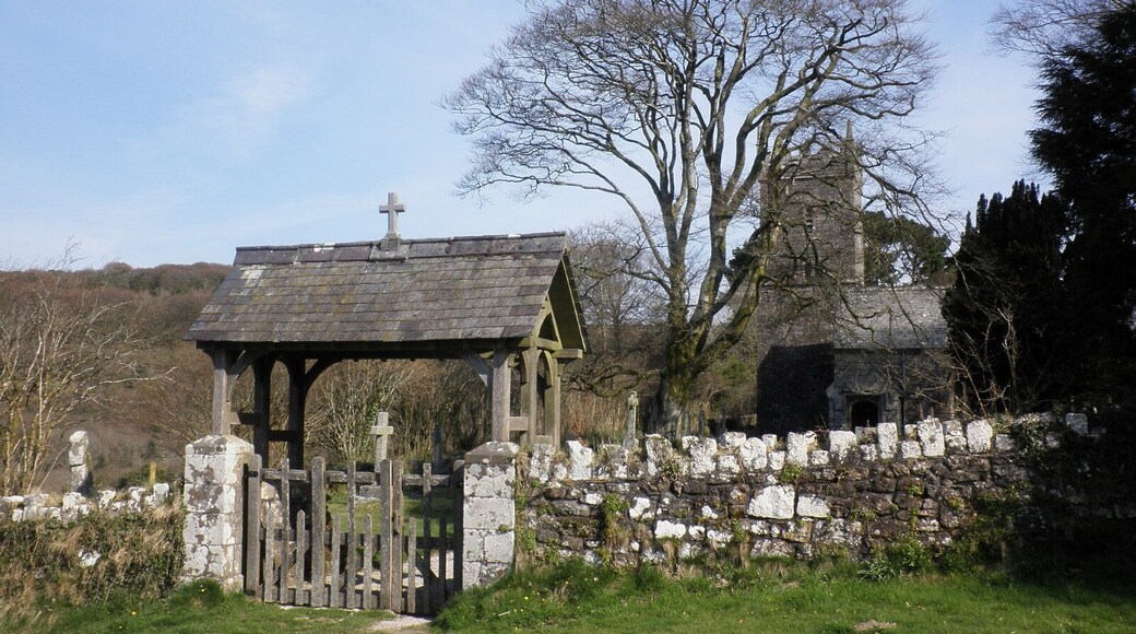 Lych Gate, St Petroc's Church, Harford
