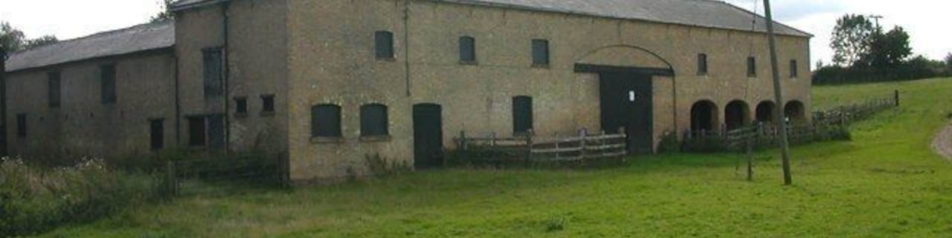 Thornby Grange. Farm Buildings near Thornby Grange.
