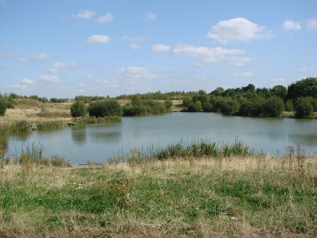 Fishing Pond This pond is in the Upton recreational area, the site of the former Upton Colliery.