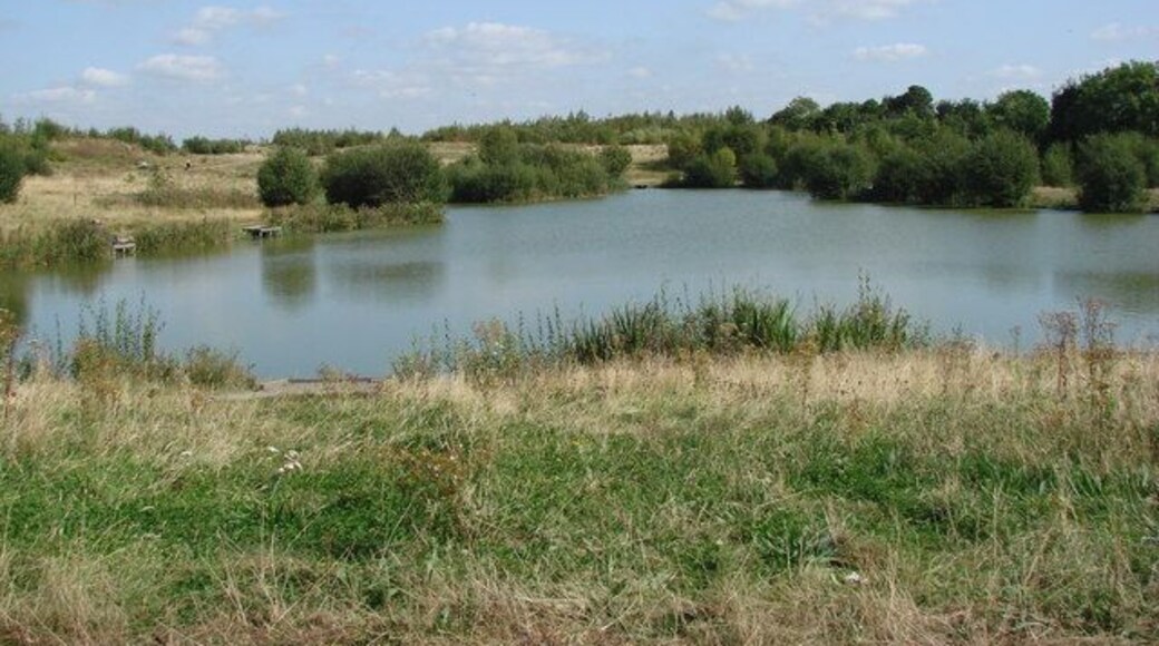 Fishing Pond This pond is in the Upton recreational area, the site of the former Upton Colliery.