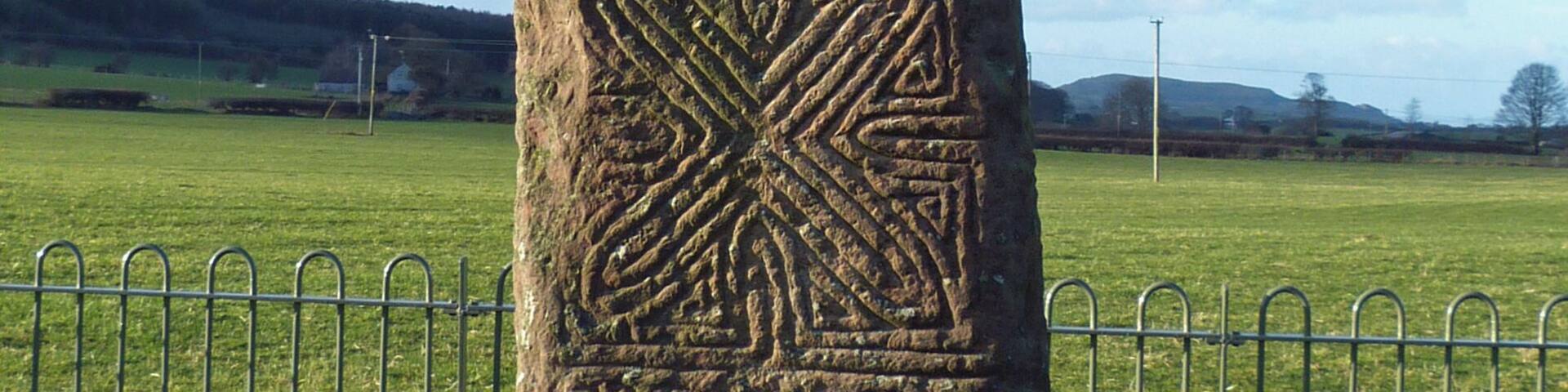 Possibly a "lamentation stone" not too far from Whitford. www.castlewales.com/maenachwyfan.html