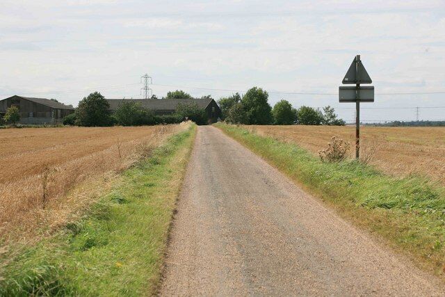 Weston Mill Farm from the Grassthorpe road