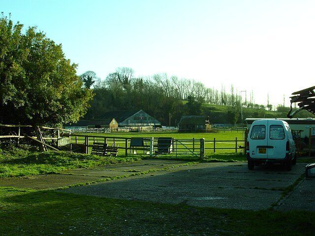 Stables near Teynham South of the Lower Road to the east of the village.