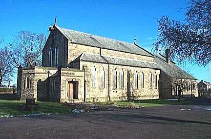 St Aidan's parish church, Chilton, County Durham, seen from the west