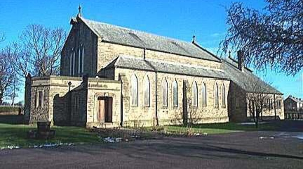 St Aidan's parish church, Chilton, County Durham, seen from the west