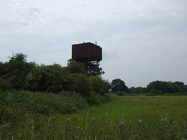 Wartime Water tower for Burn Airfield