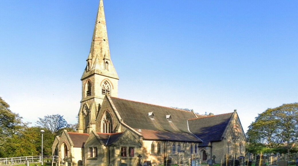 Photograph of St Chad's Church, Romliey, Greater Manchester, England