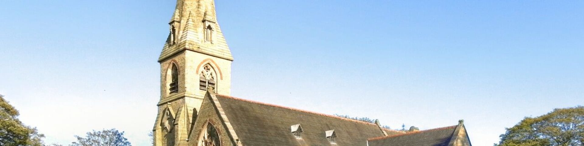 Photograph of St Chad's Church, Romliey, Greater Manchester, England